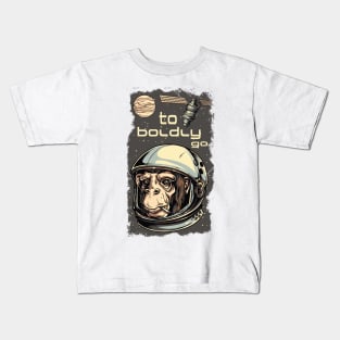 To Boldly Go Kids T-Shirt